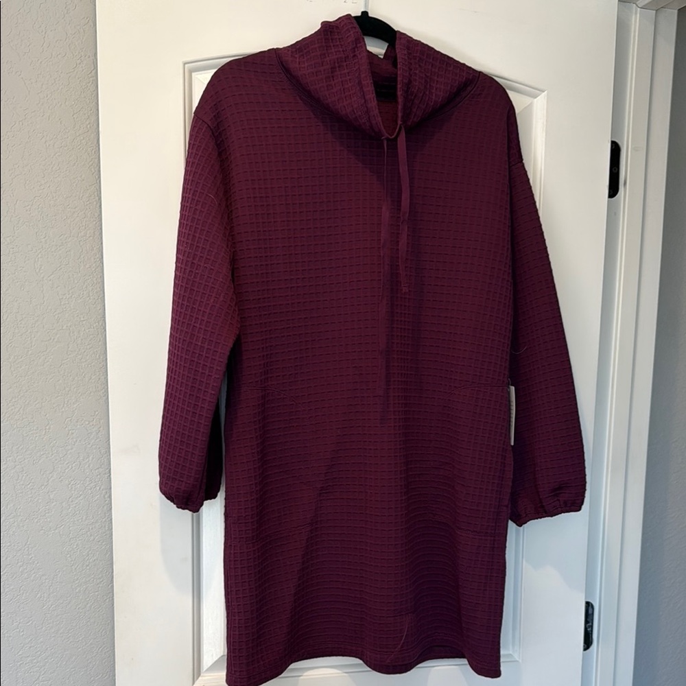 Max Studio Plum Tunic Top